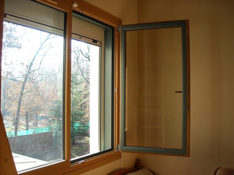 Fenêtre mixte bois/ alu.